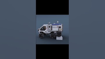Midgard Explorer vehicles A chassis suspension test #automobile #blender #animation #All terrain