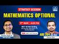 Mathematics Optional Strategy Session by Avinash Singh Sir | UPSC 2026 | NEXT IAS #maths