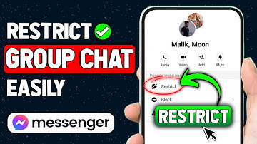 How to Restrict Group Chat in Messenger (2025 New Method)
