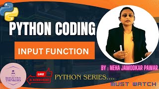 Python's Input Function: A Beginner's Guide | Learn Python Programming| easy python tutorial