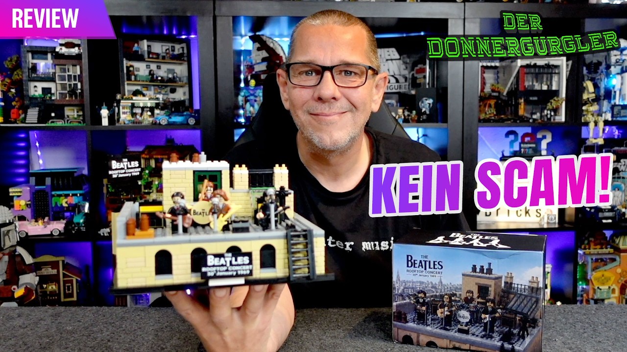 Neuer Hersteller? Hellobricko - The Beatles Rooftop Concert Building Set