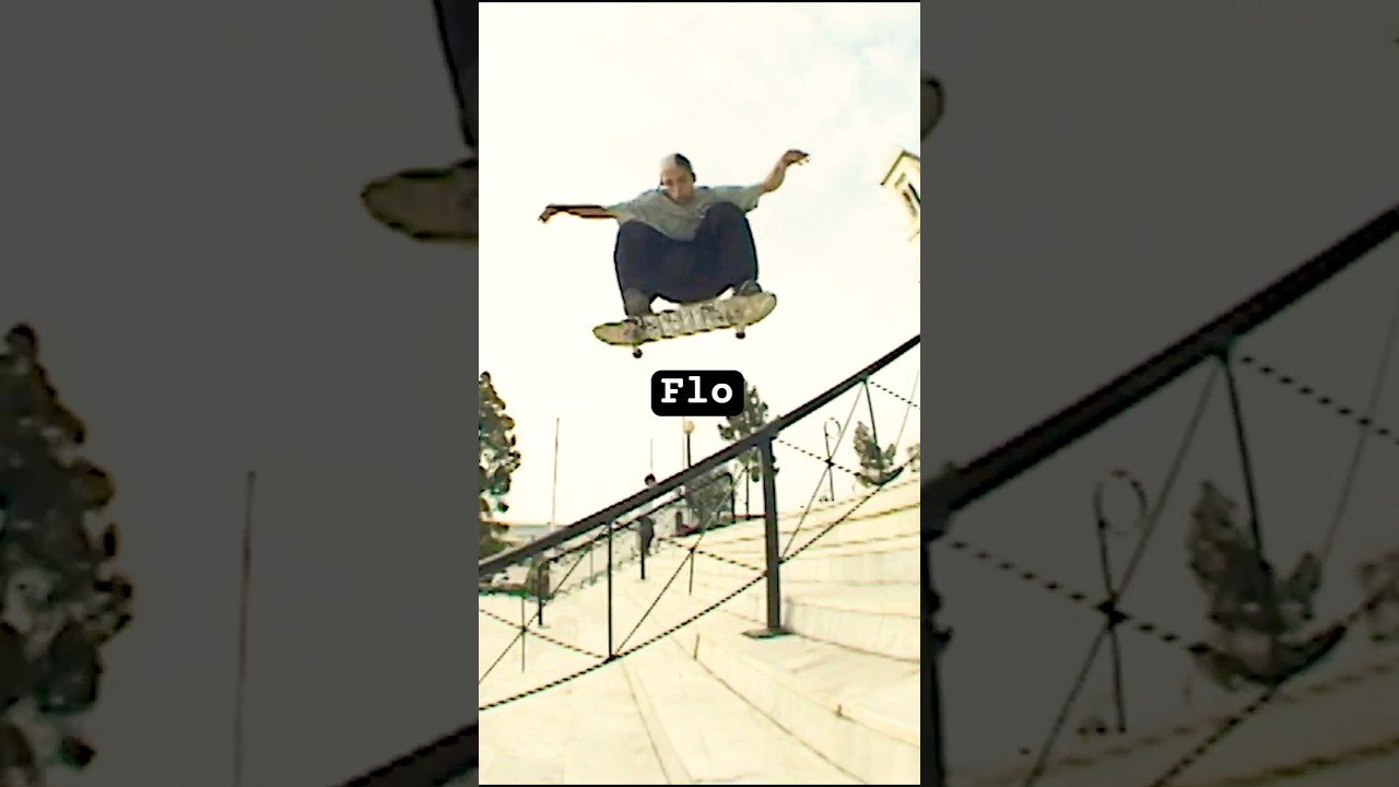 Flo Marfaing Nollie 180 Rail