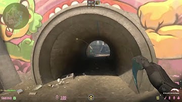 CS2 Overpass B Site Flashes for Monster (CT Side)