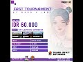 SESI 1 FAST TOURNAMENT BY NAD X INDI | 11-03-2022