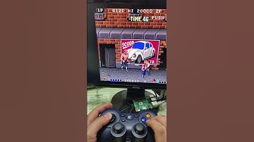 Retropie testing : Double dragon (Arcade)