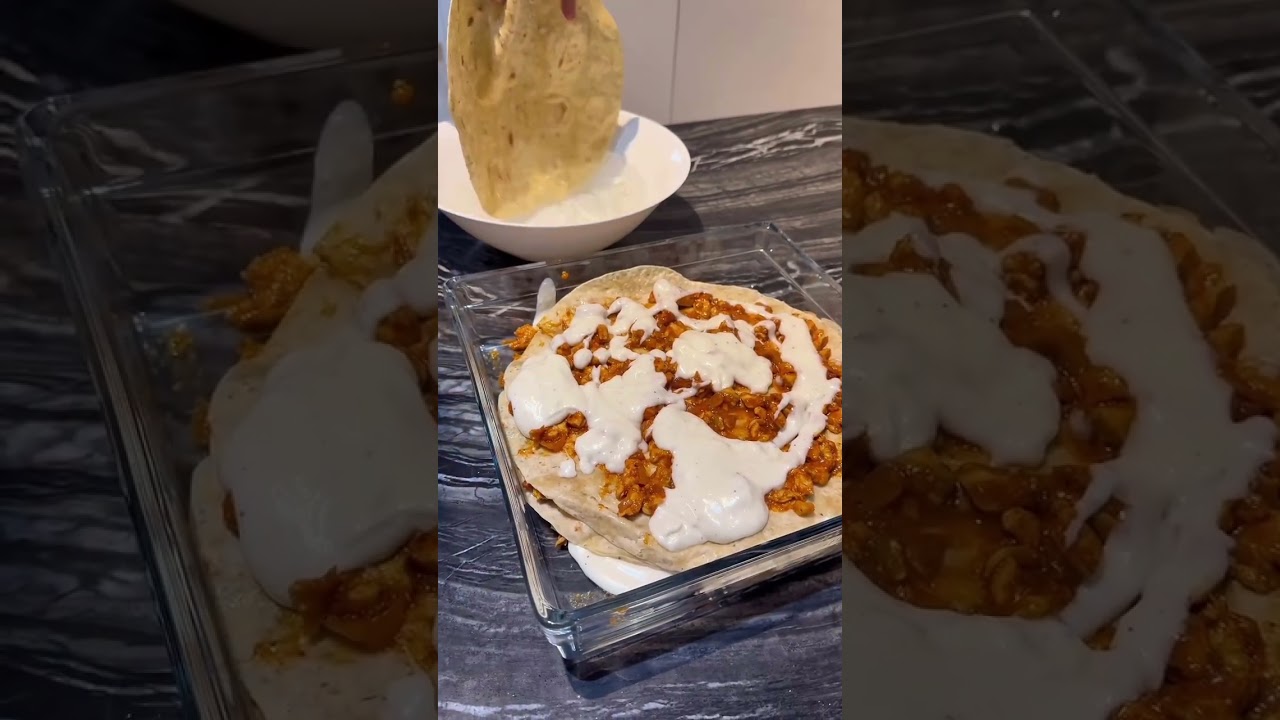 🔥 Pratik Tavuklu Lavaş Tepsi Kebabı 🔥 Pratik Tavuklu Lavaş Tepsi Kebabı