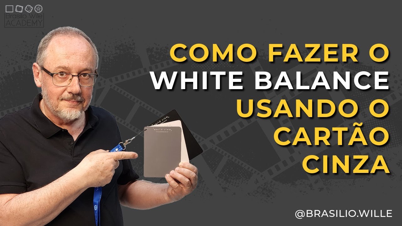 Melhore Suas Fotos: Domine o White Balance com Cartão Cinza