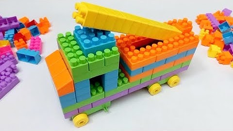 Satisfying DIY Fire Truck / ASMR Building Blocks / Lego Building Fun #buildingblocks#asmr#asmrsounds