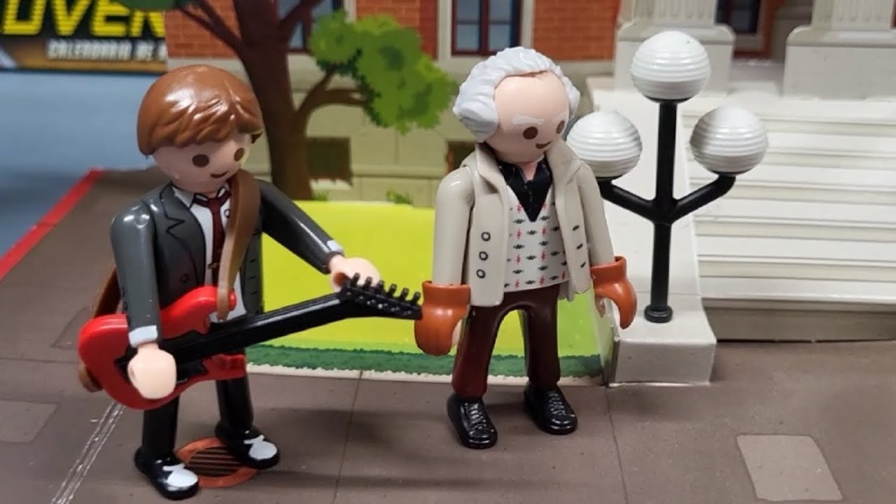 Playmobil BTTF 1955 EDITION (PLAYMOBIL SET #70459) REVIEW - Back 