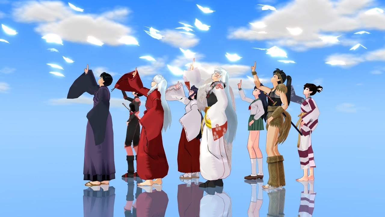 MMD - InuYasha - Best of me HD (Flash warning)