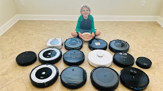 14 Robot Vacuums clean up a HUGE rice mess!! by Wyatt's World of Roombas 10,312 views 1 month ago 26 minutes