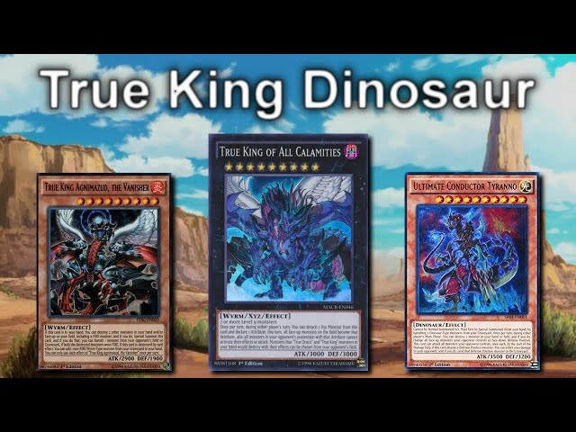 YU-GI-OH! Legacy Of The Duelist Link Evolution True King Dino deck/combos/explanation/replays  MR5 - YouTube