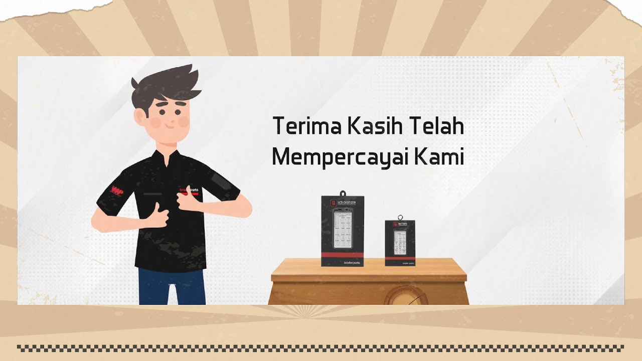 Syarat dan Ketentuan Garansi Braderparts (LCD & Baterai)