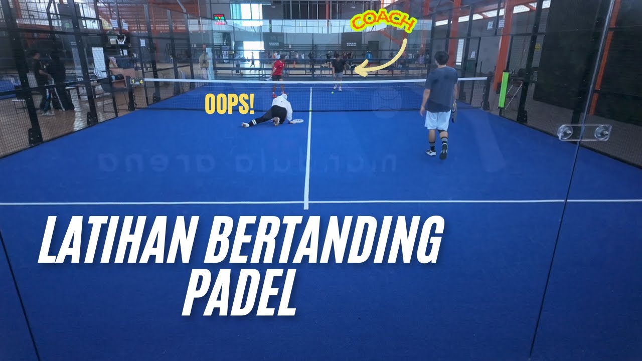 Pelatihan Padel Pemula: Training Match Beginner Highlights with coach Deva | I.Nugraha