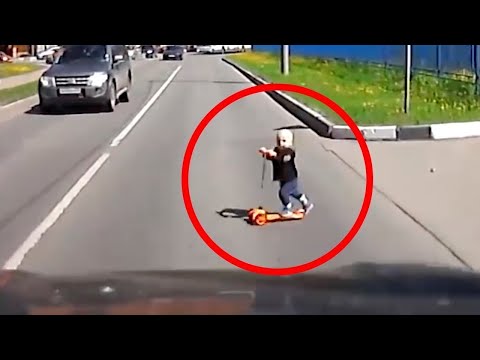 მას მანქანამ გადაუარა თუმცა უვნებელი გადარჩა! ყველაზე იღბლიანი ადამიანები