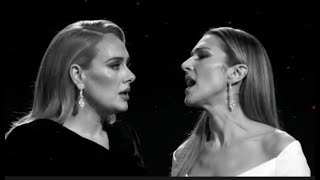 Whisper In the Rain - Celine Dion ft Adele. (Official music video) Emotional love Song