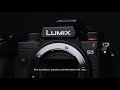 Panasonic lumix s5  prsentation studio by images photo
