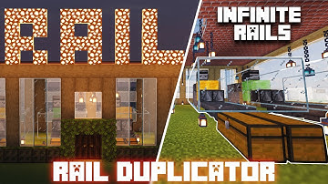 Minecraft EASY INFINITE RAIL DUPLICATION  - Unlimited Rails  21000  Per Hour ! 1.17 | GAUSUCH GAMER