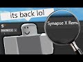 Roblox Synapse X Is Back? Free No Key Exploit Showcase (NO ADS) [2024]