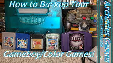 How to Easily Backup Your Gameboy/Color Games with a Transfer Pak!