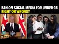 Starmer Announces Ban On Social Media For Under-16s, Londoners React | N18G | 4K