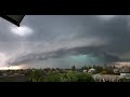 Градовый шторм обрушился на Ярославскую область #Yaroslavl #thunderstorm #hailstorm