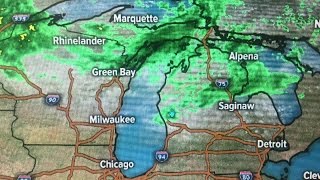 Clouds return tonight. Showers tomorrow.