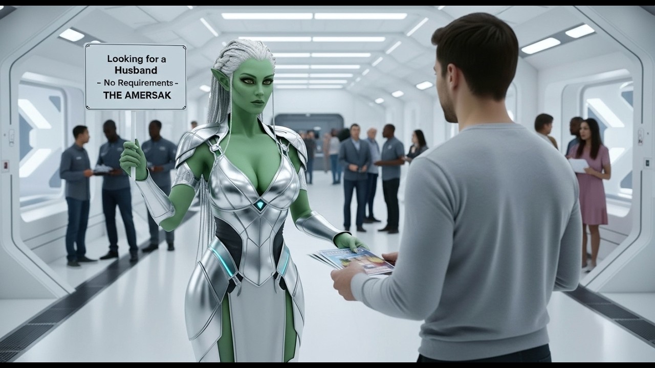 Я увидел инопланетянку, раздававшую листовки «Ищу партнёра» — без условий