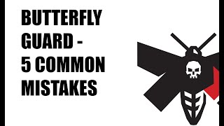 Butterfly Guard - 5 Common Mistakes || by Adam Wardziński