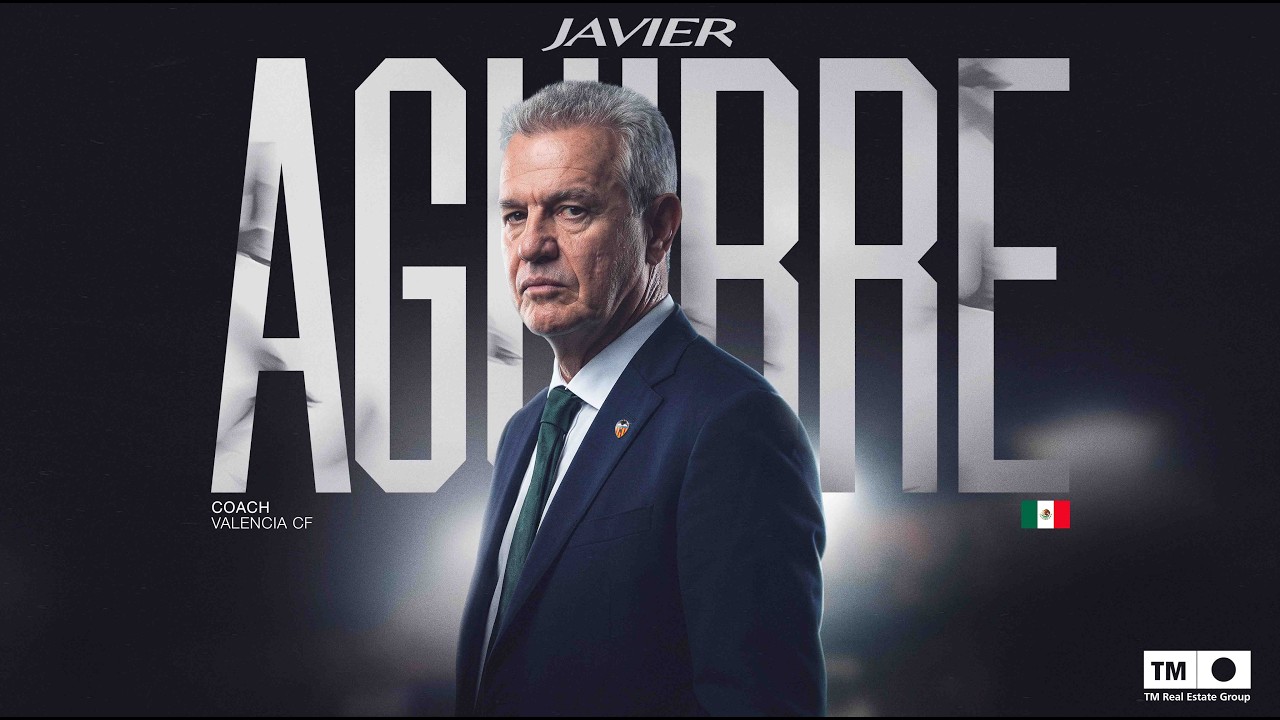 PRESENTACIÓN DE JAVIER AGUIRRE, NUEVO ENTRENADOR DEL VALENCIA CF