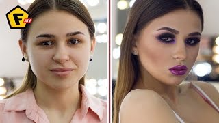 видео Как сделать красивый вечерний макияж для карих глаз пошаговое фото