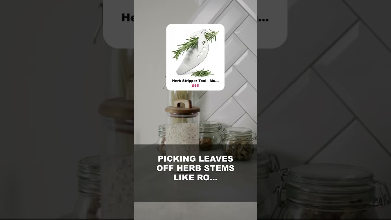 Herb Stripper Tool — kitchen hack under $10