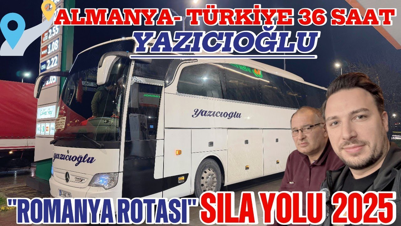 ''OTOBÜSLE SILA YOLU 2025'' Stuttgart-Esenler Otogar 36 Saat