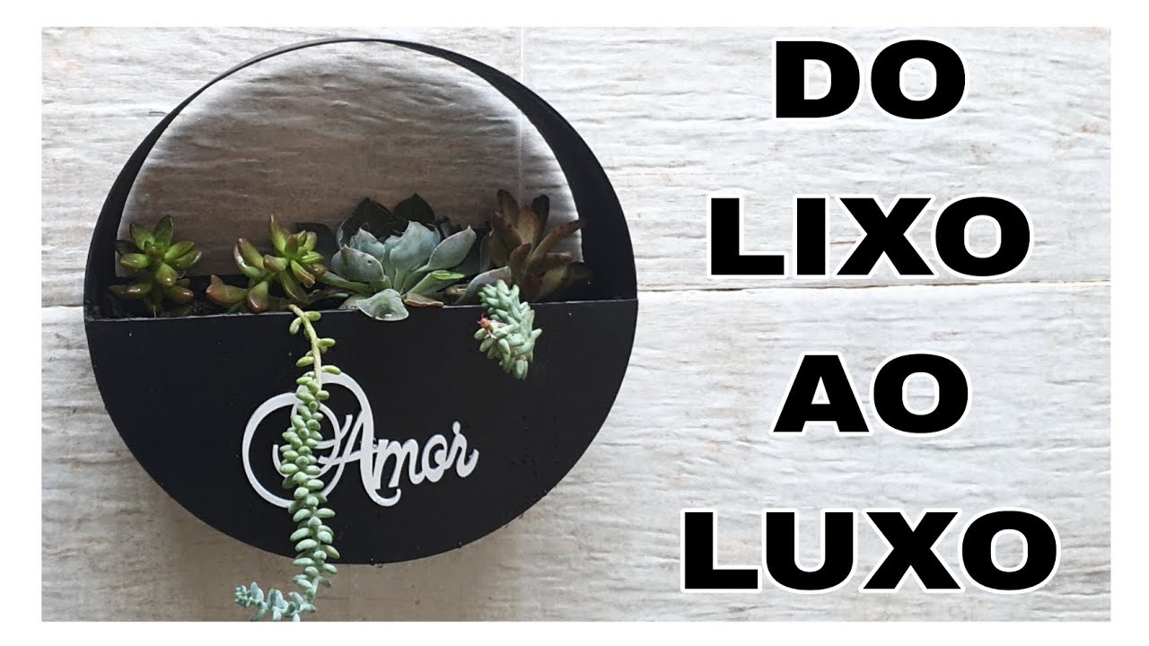 DO LIXO AO LUXO, VASO SUSPENSO REUTILIZANDO BALDE VELHO /FACA VOCÊ MESMO/O MELHOR DOS DOIS .