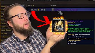 DON'T MISS THIS OP EMBELLISHMENT-  WoW Dragonflight: Farming this just got EASIER and QUICKER