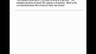 Covariance & Correlation - CFP Tools News