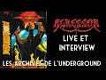 Capture de la vidéo Deathshow Ii - Agressor Live Et Interview