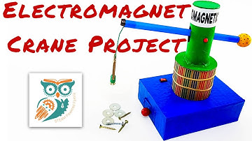 Tutorial over elektromagnetische kranen - STEM-beursproject voor middelbare scholen