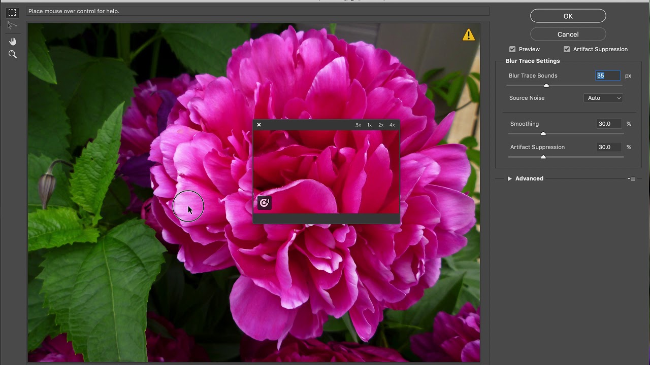 Using the Camera Shake Reduction filter YouTube