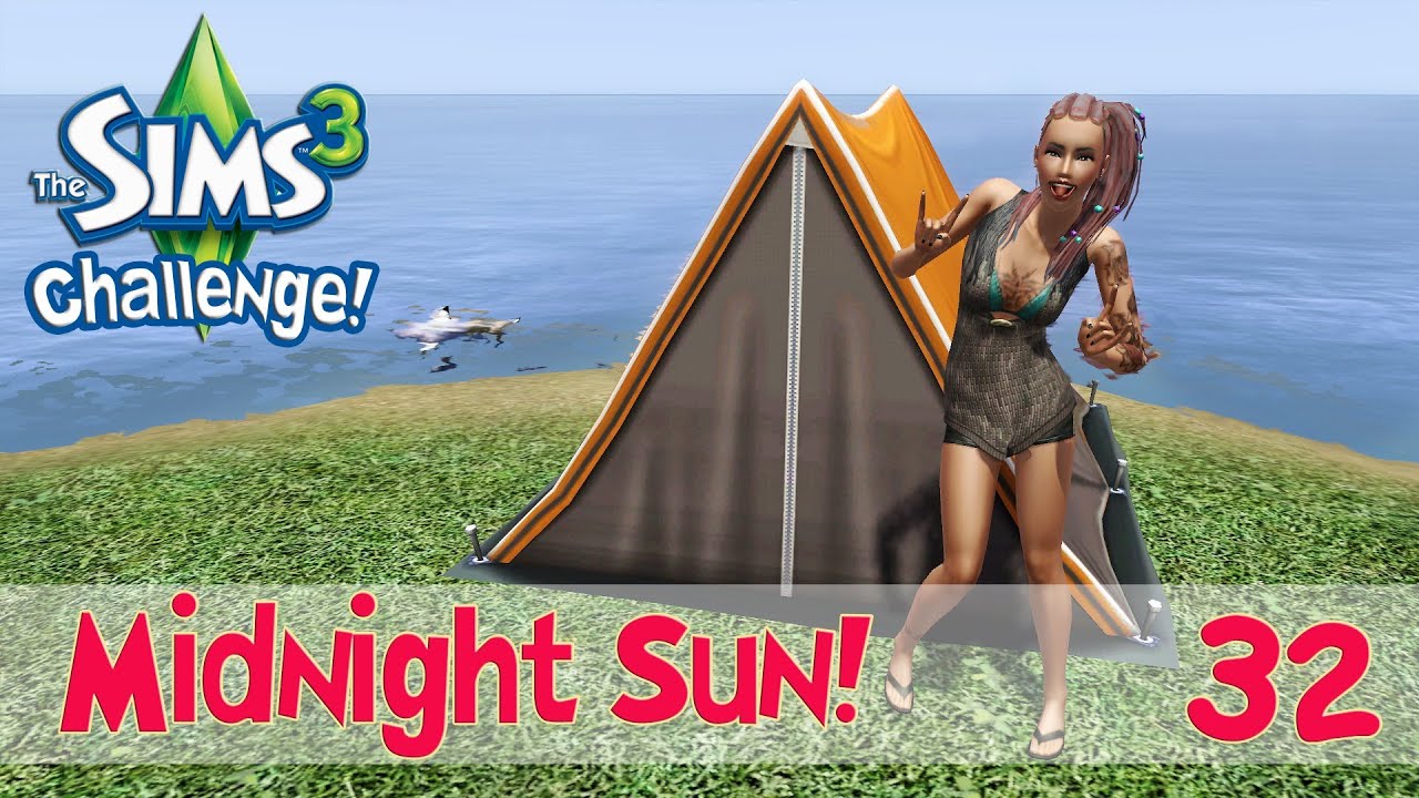 The Sims 3 Midnight Sun Challenge Ep.32- Aww It's a Panda Bear! - YouTube