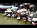 タイ水上マーケット　アムパワー Amphawa Floating Market