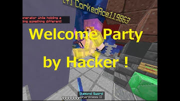 UnBanned TottoOP Welcome Party by Hacker Fly KillAura Anti-KB Speed EggWars CubeCraft Minecraft