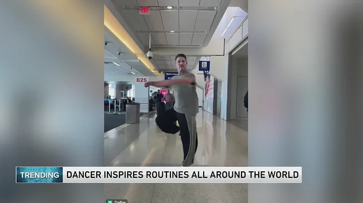 Professional Dancer Inspires Airport Routines Around the World!