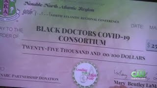 Black Doctors COVID-19 Consortium Accepts $25,000 Donation