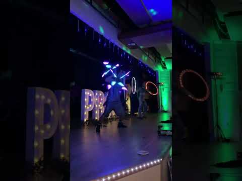 Ellie and Curran LED prom gig