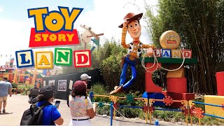 Toy Story Land Walk at Disney’s Hollywood Studios | Walt Disney World Florida 2022