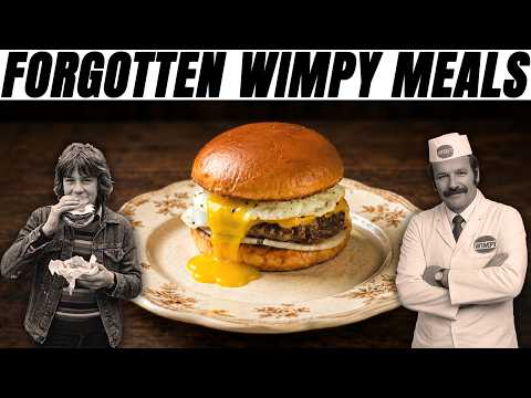 Video 25 Forgotten Wimpy Meals You Ordered Every Saturday as a Kid | Britain's Lost Burger Chain