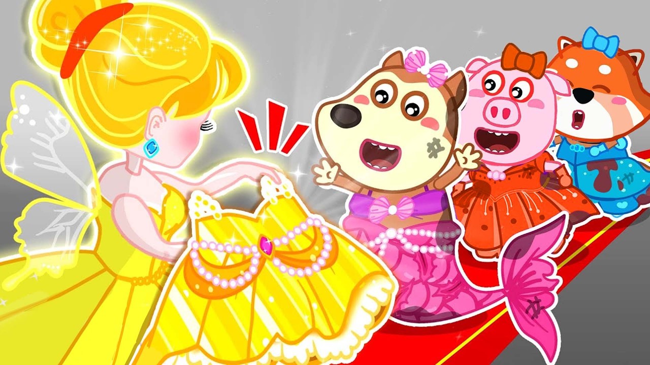 Qui recevra une nouvelle robe de la fée ?🥰La plus belle princesse | Wolfoo Majori