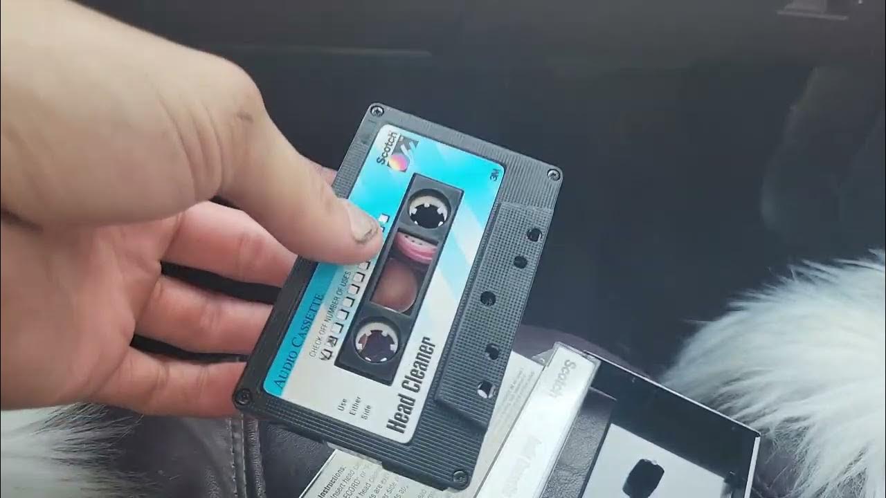 how to fix distorted audio on your car's cassette player, using head