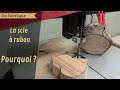 La scie à ruban, mon expérience avec cette machine.